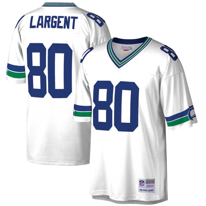 Seattle Seahawks Steve Largent Legacy NFL jersey front view