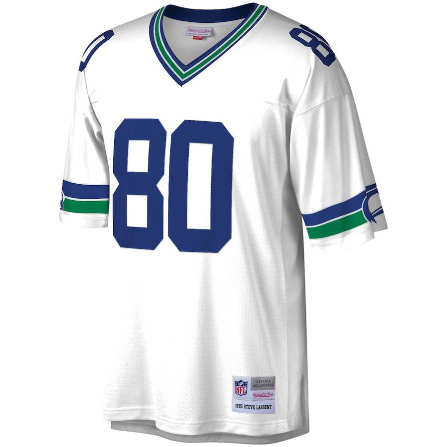 Seattle Seahawks Steve Largent Legacy NFL jersey front view