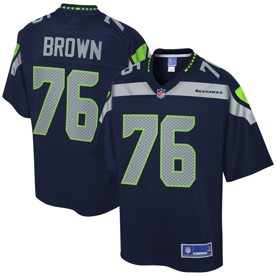 Seattle Seahawks Duane College NFL jersey front view