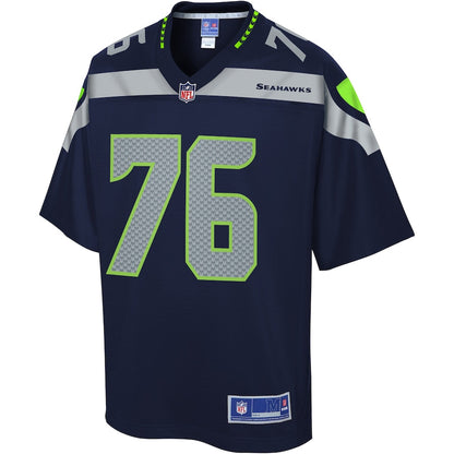 Seattle Seahawks Duane College NFL jersey front view