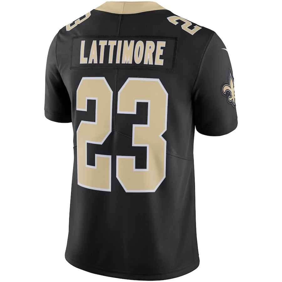 New Orleans Saints Marshon Lattimore NFL jersey front view