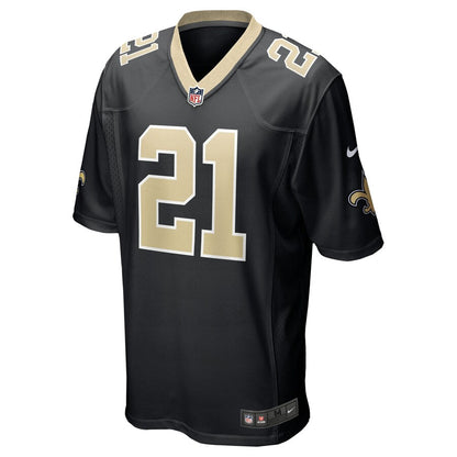 NO PR Black Game Jersey rtj football 2287
