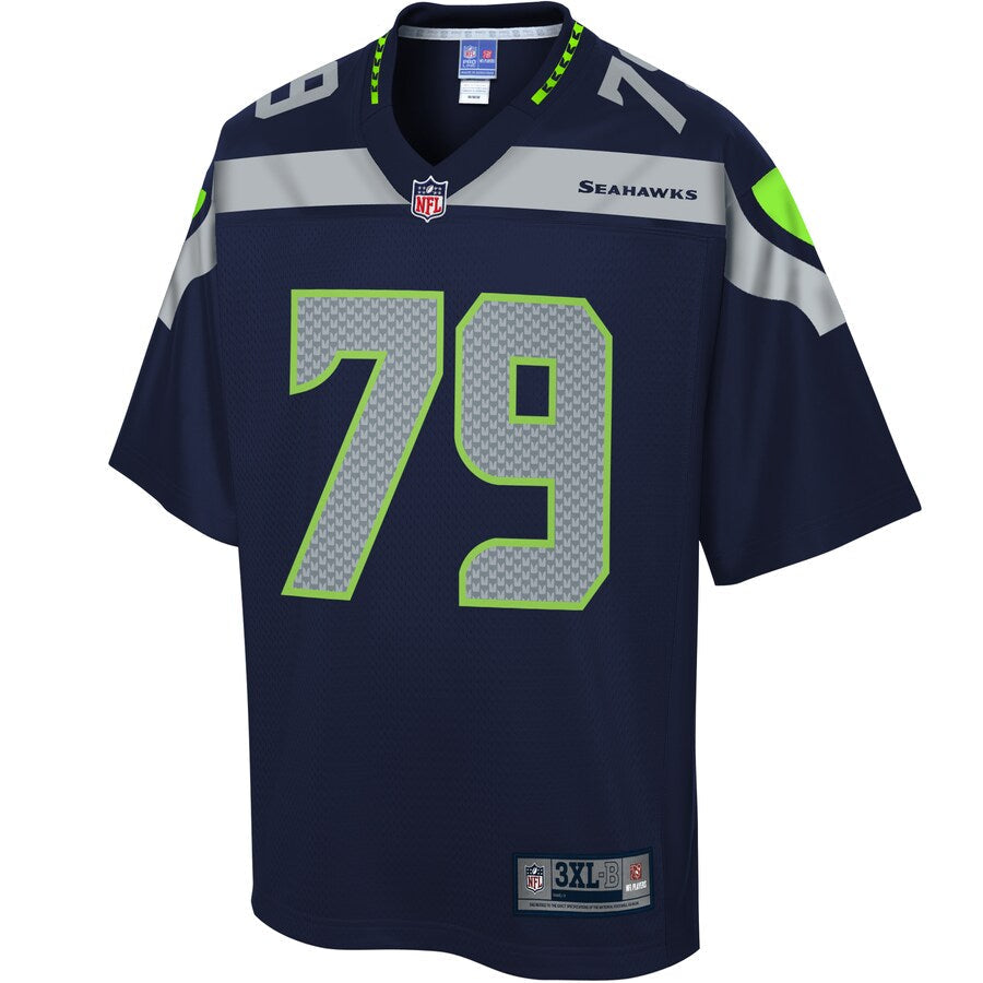 Seattle Seahawks Bryan Mone College Big Tall NFL jersey front view