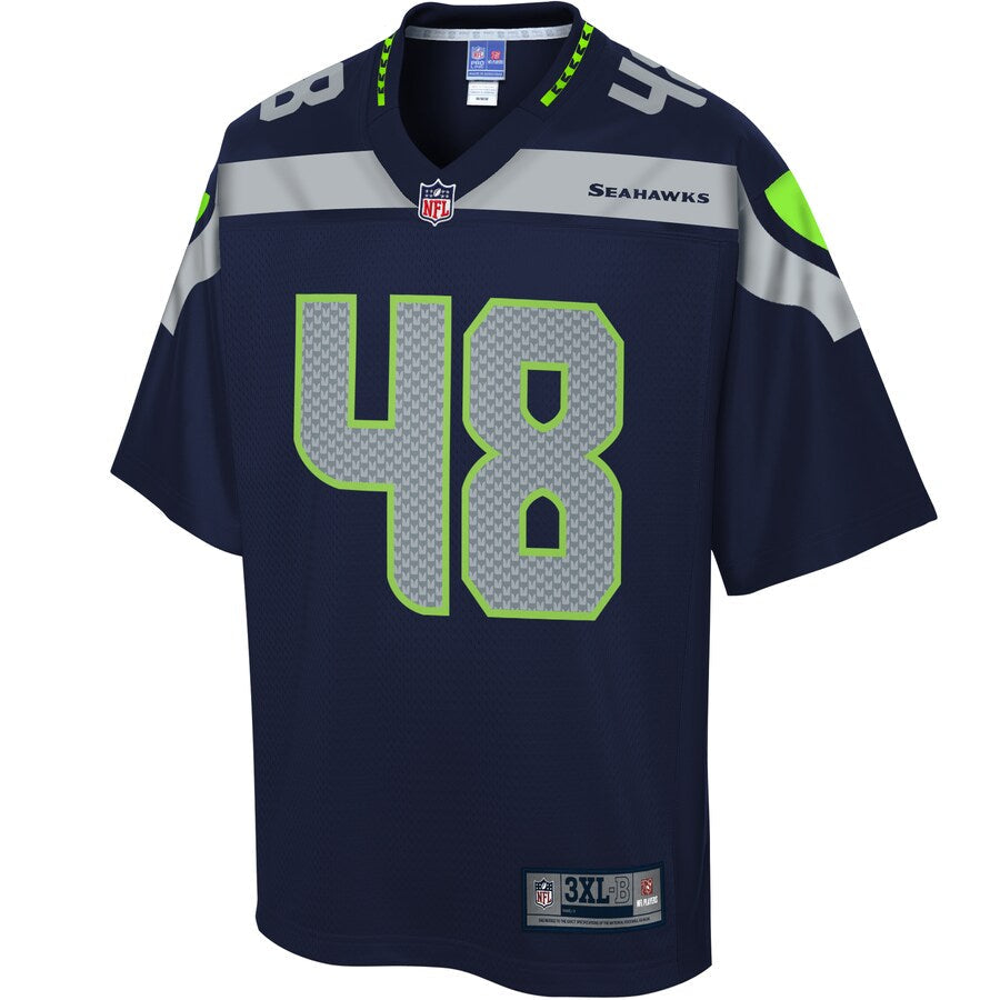 Seattle Seahawks Jacob Hollister College Big Tall NFL jersey front view