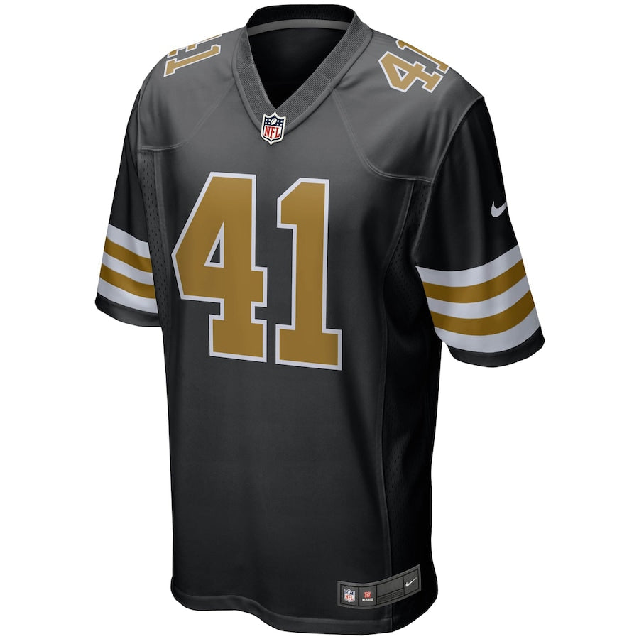 NO AK Black Alternate Game Jersey rtj football 2239