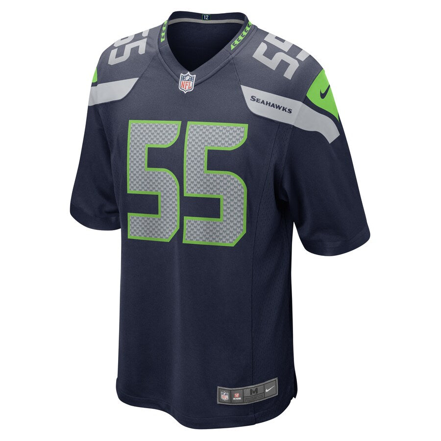 Seattle Seahawks Ben Burr Kirven College NFL jersey front view