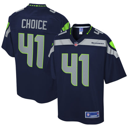 SEA AC  Pro Line College Navy Jersey rtj football 2152