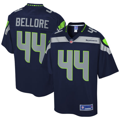 SEA NB  Pro Line College Navy Team Jersey rtj football 2154