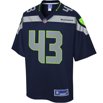 SEA PN  Pro Line College Navy Team Color Jersey rtj football 2161