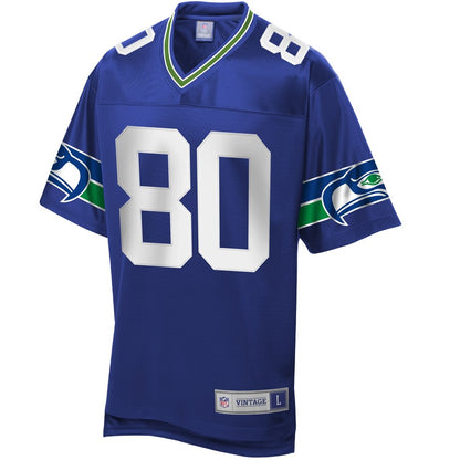 Seattle Seahawks Steve Largent NFL jersey front view