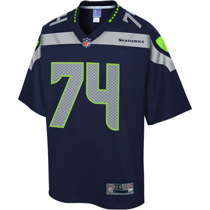 SEA GF  Pro Line College Navy Big Tall Jersey rtj football 2199