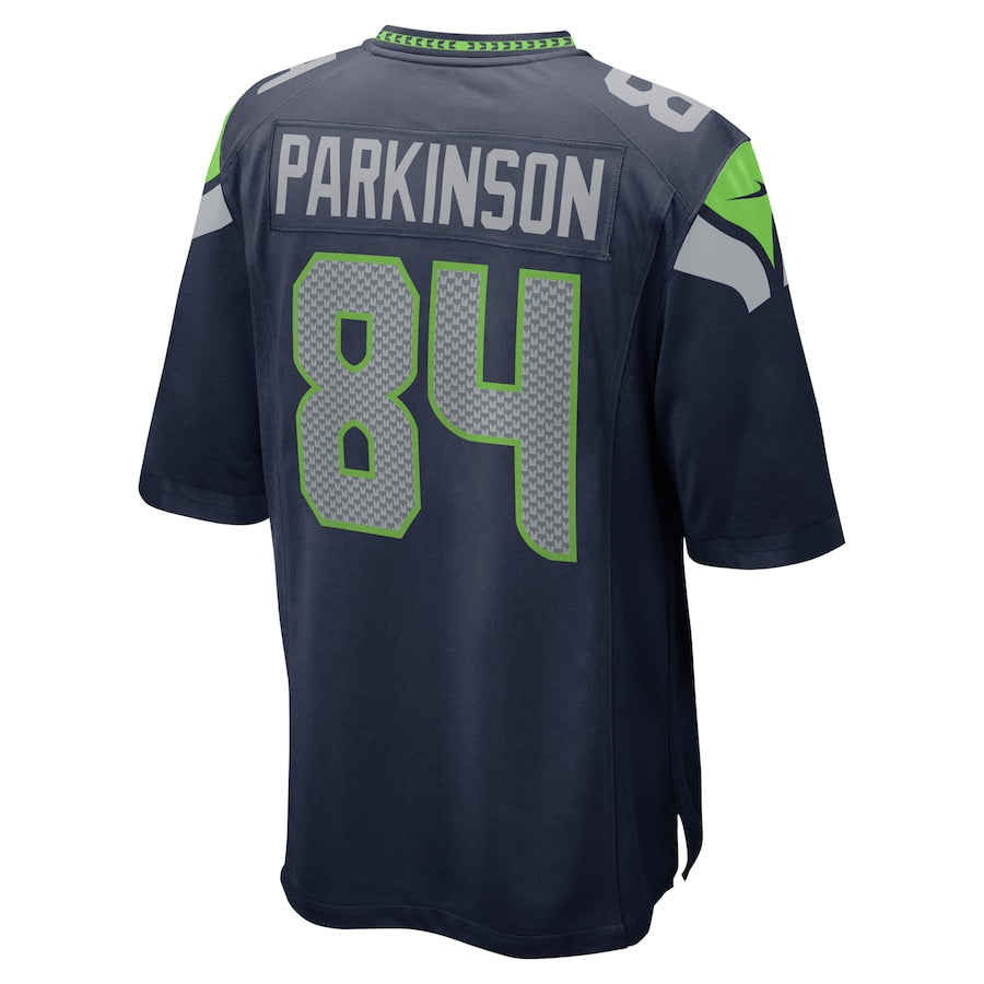 Seattle Seahawks Colby Parkinson College NFL jersey front view
