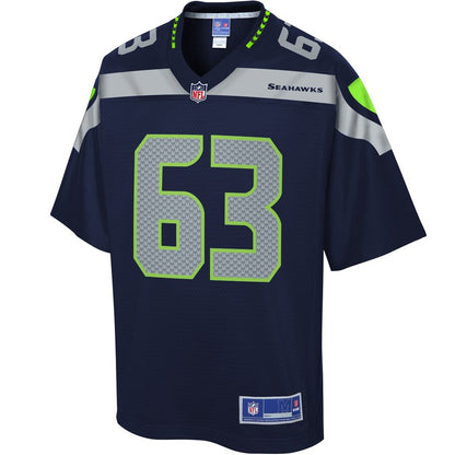 Seattle Seahawks Demetrius Knox College NFL jersey front view