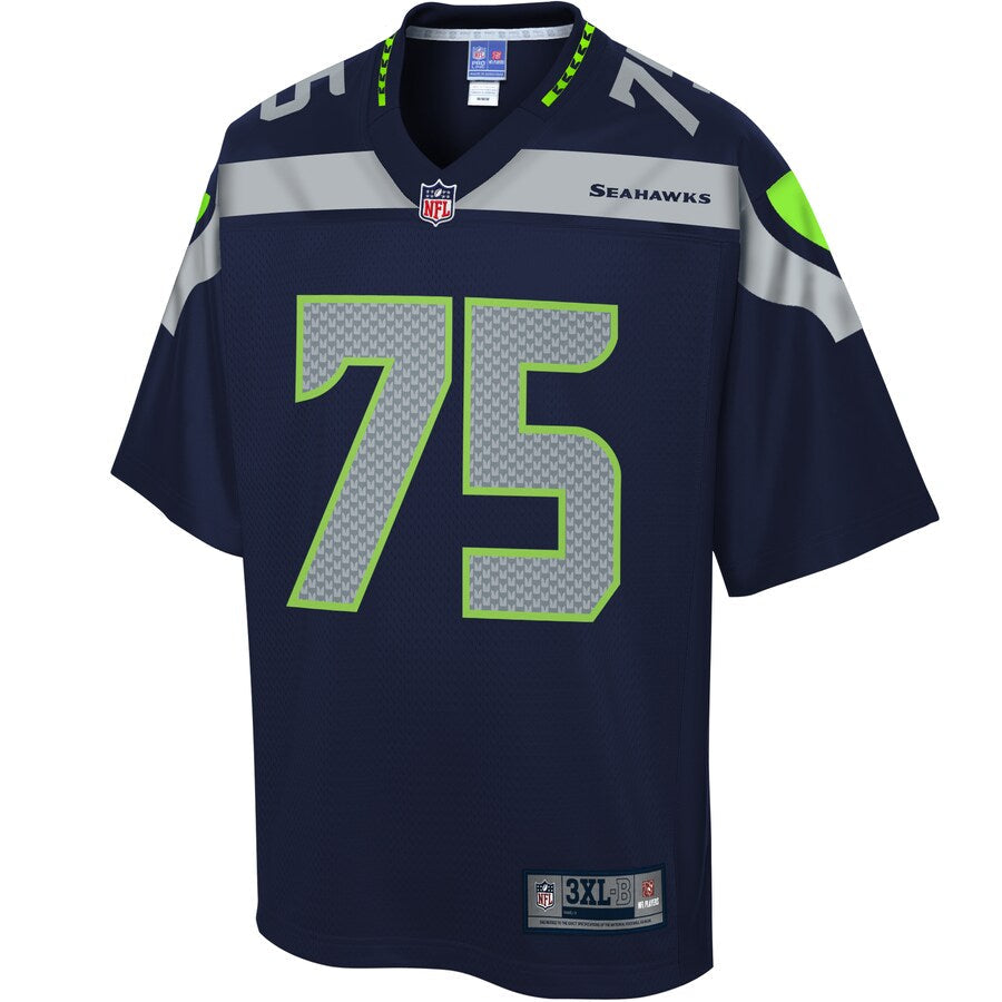 SEA EN  Pro Line College Navy Big Tall Team Jersey rtj football 2190