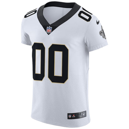 NO White Elite Custom Jersey rtj football 2284