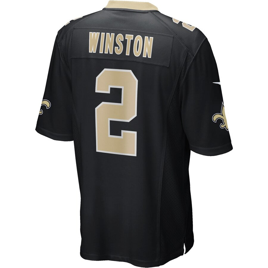 New Orleans Saints Jameis Winston NFL jersey front view