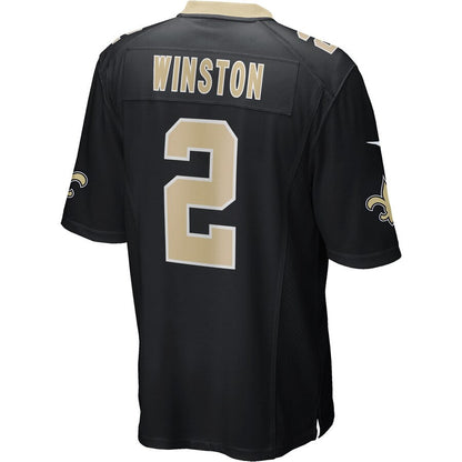 New Orleans Saints Jameis Winston NFL jersey front view