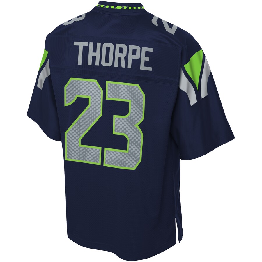 Seattle Seahawks Neiko Thorpe College Big Tall NFL jersey front view