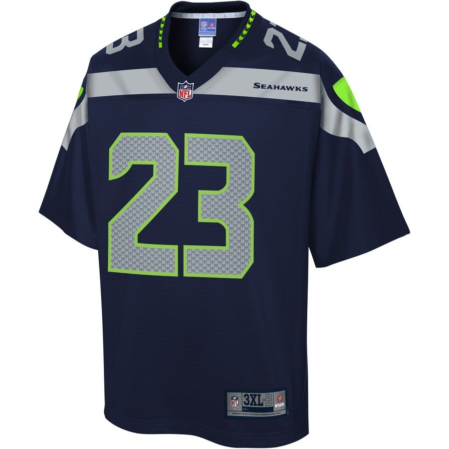 Seattle Seahawks Neiko Thorpe College Big Tall NFL jersey front view