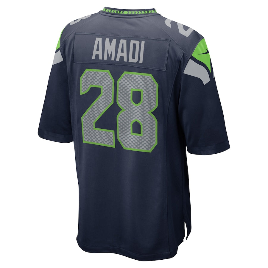 Seattle Seahawks Ugo Amadi College NFL jersey front view