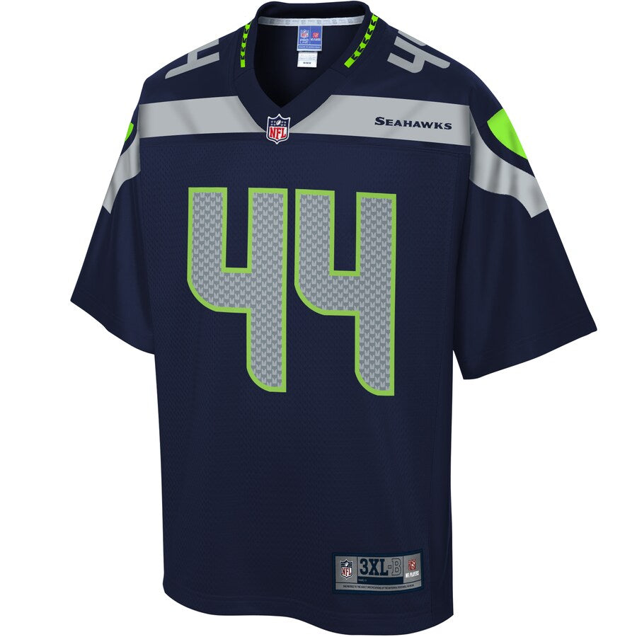 SEA NB  Pro Line College Navy Big Tall Team Jersey rtj football 2183