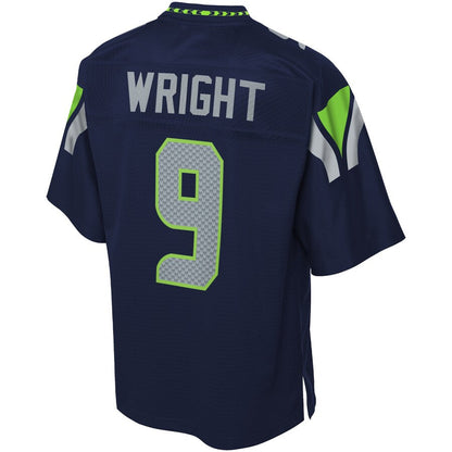 Seattle Seahawks Terry Wright College Big Tall NFL jersey front view