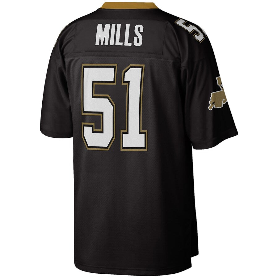 New Orleans Saints Sam Mills Legacy NFL jersey front view