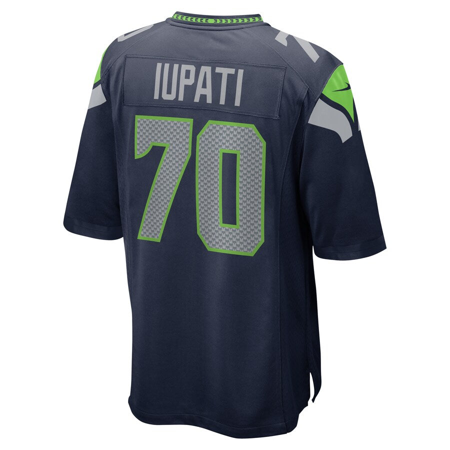 Seattle Seahawks Mike Iupati College NFL jersey front view