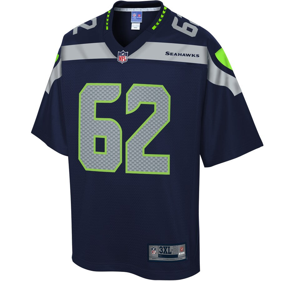 Seattle Seahawks Kahlil Mckenzie College Big Tall NFL jersey front view