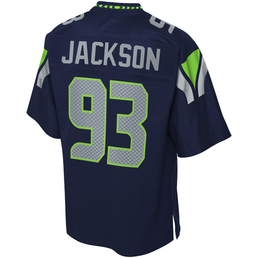 SEA BJ  Pro Line College Navy Team Jersey rtj football 2160