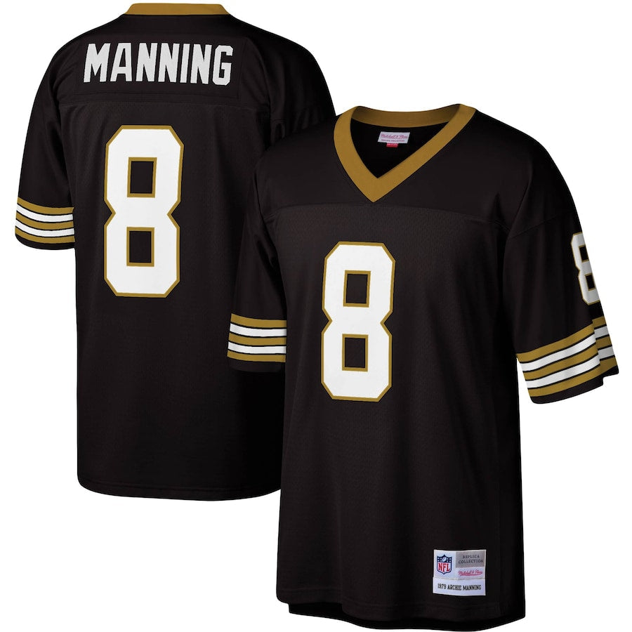 New Orleans Saints Archie Manning Legacy NFL jersey front view