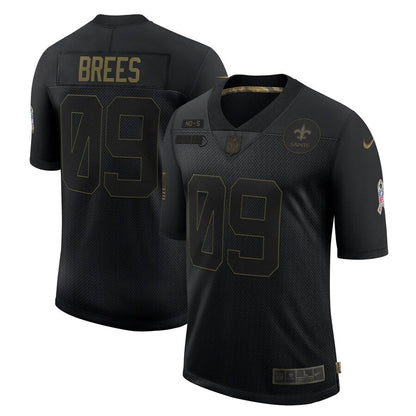 NO DB Black Salute To Service Limited Jersey rtj football 2223