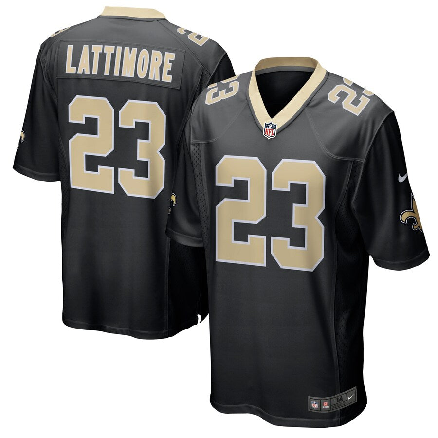 NO ML Black Game Jersey rtj football 2249