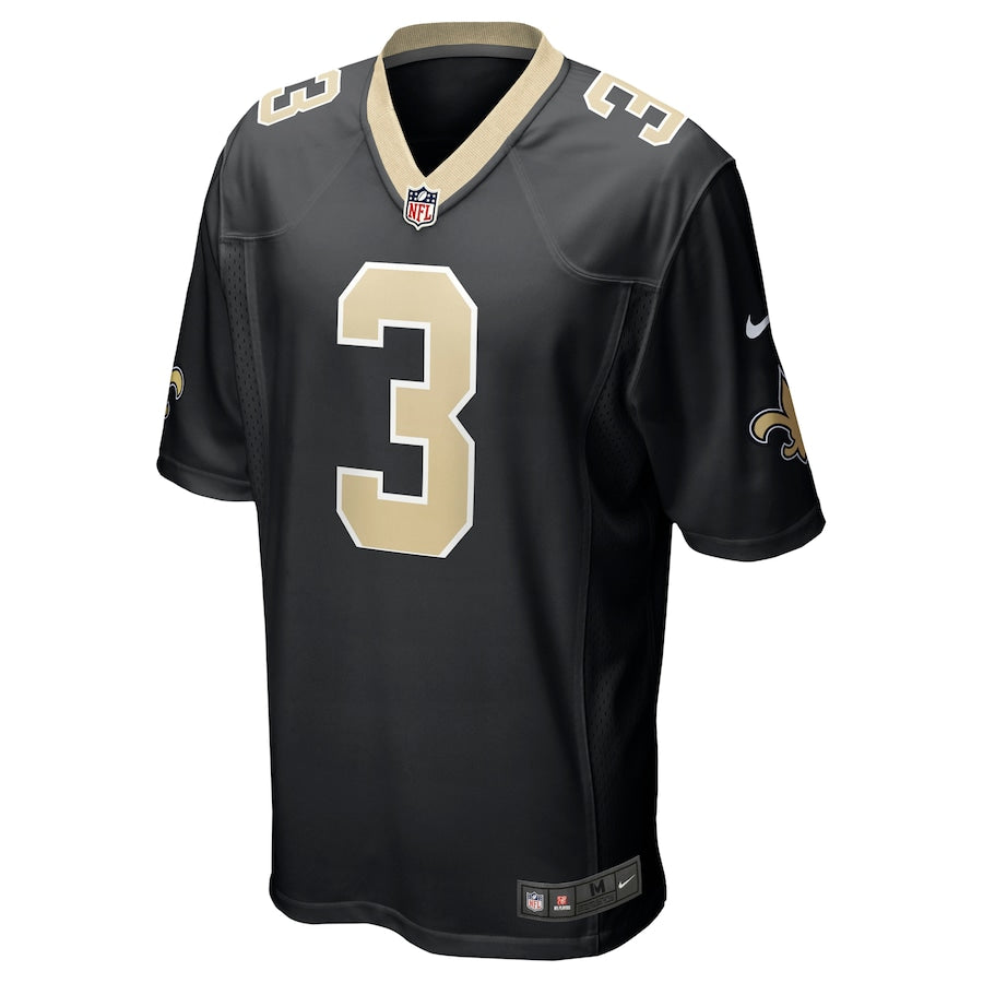 NO WL Black Game Jersey rtj football 2273