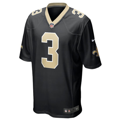 NO WL Black Game Jersey rtj football 2273