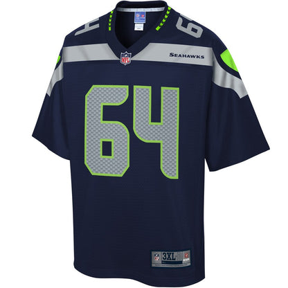 Seattle Seahawks Roos College Big Tall NFL jersey front view