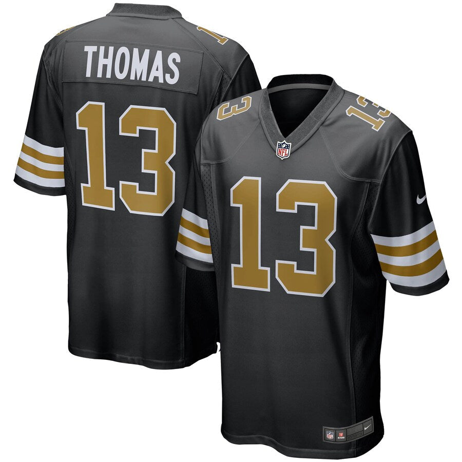 NO MT Black Alternate Game Jersey rtj football 2263