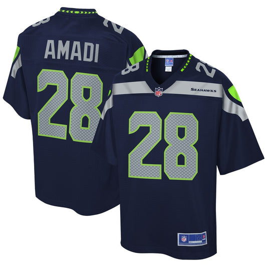 Seattle Seahawks Ugo Amadi College NFL jersey front view