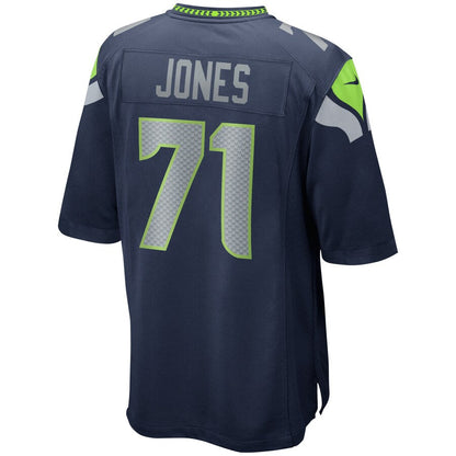 Seattle Seahawks Walter Jones College NFL jersey front view