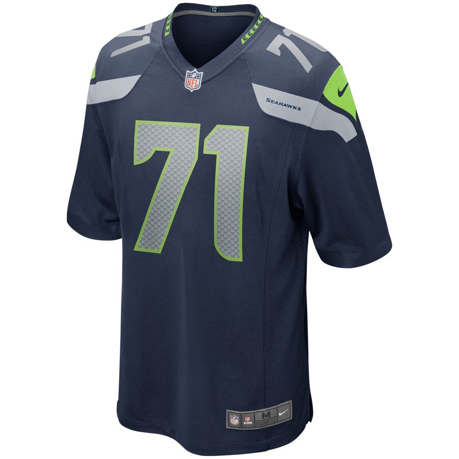 Seattle Seahawks Walter Jones College NFL jersey front view