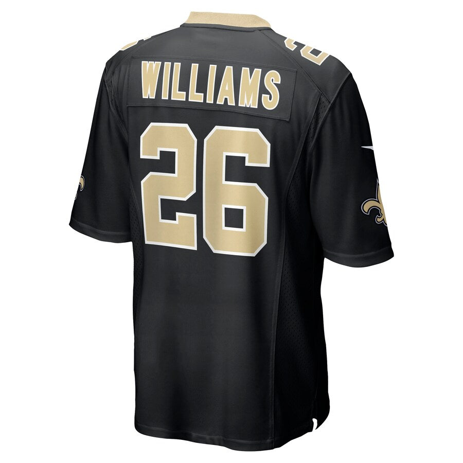 NO PW Black Game Jersey rtj football 2288