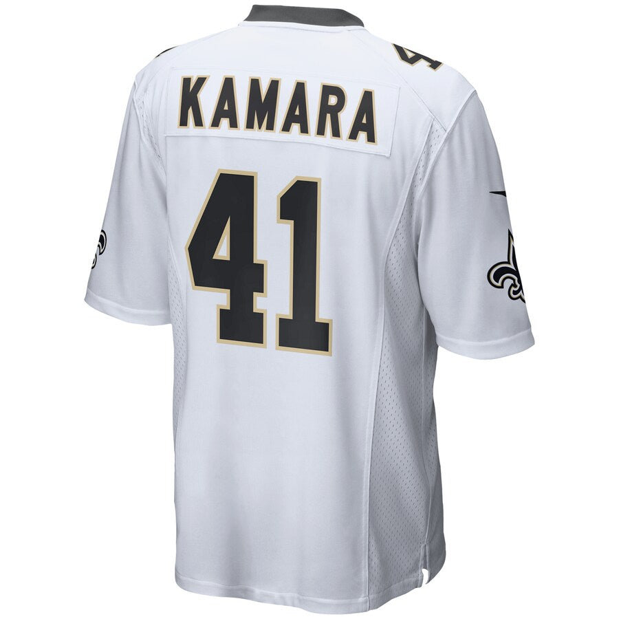 New Orleans Saints Alvin Kamara NFL jersey front view