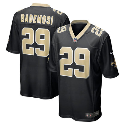 New Orleans Saints Johnson Bademosi NFL jersey front view