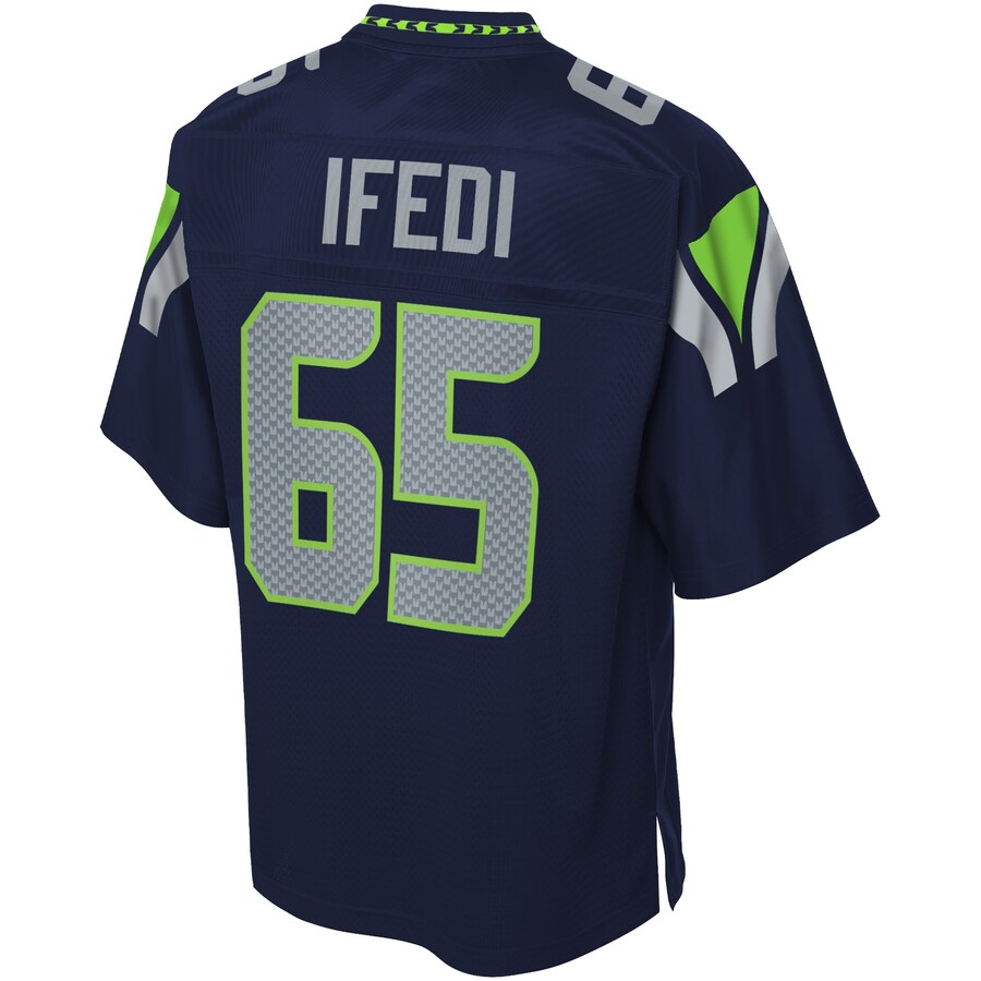 Seattle Seahawks Germain Ifedi College NFL jersey front view