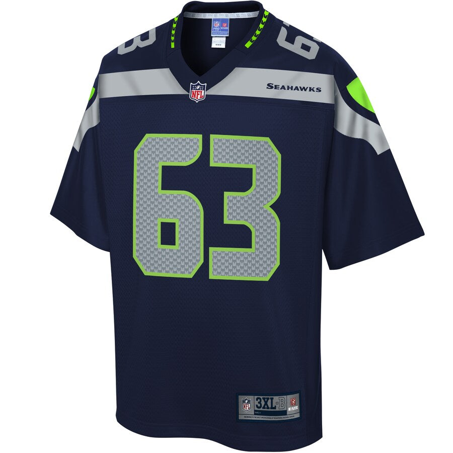 SEA DK  Pro Line College Navy Big Tall Team Jersey rtj football 2187