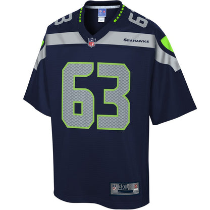 SEA DK  Pro Line College Navy Big Tall Team Jersey rtj football 2187