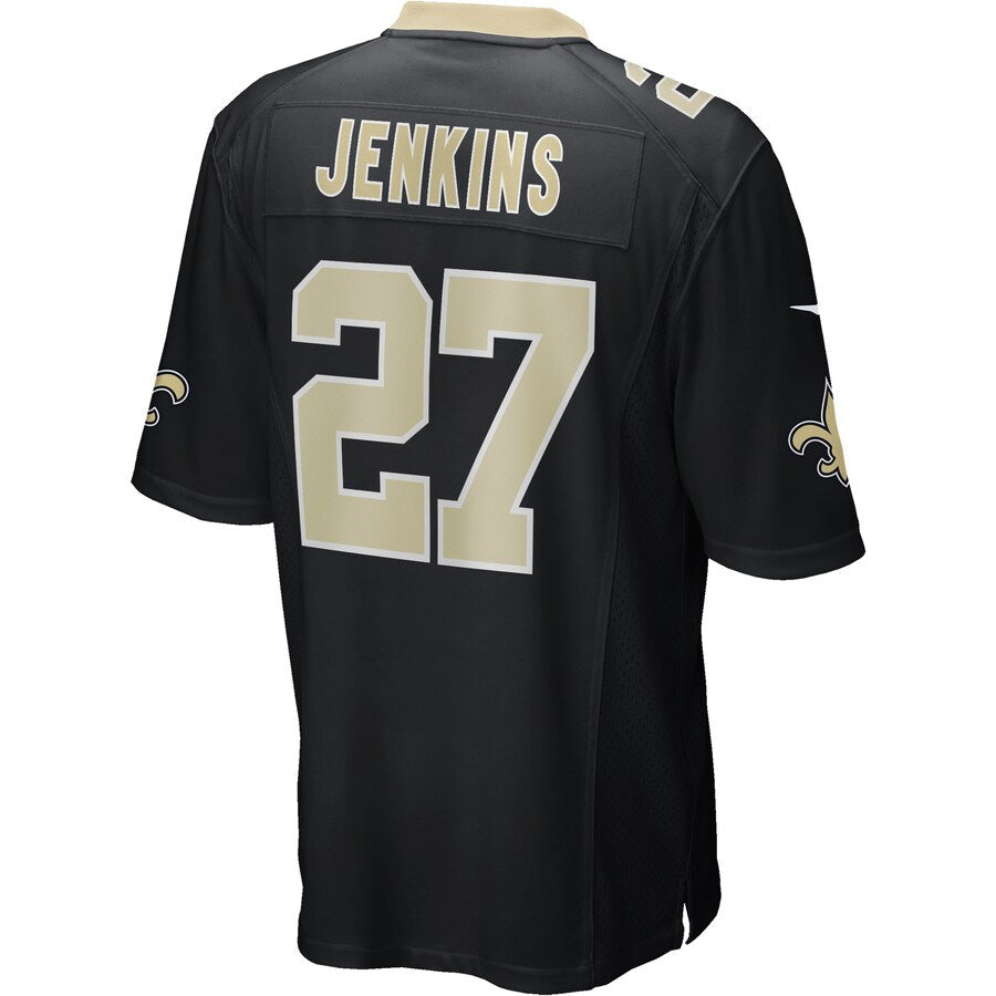 NO MJ Black Game Jersey rtj football 2269