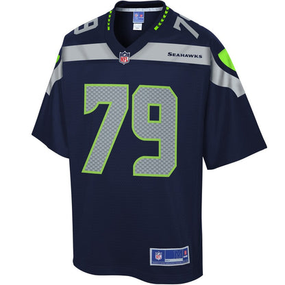 SEA BM  Pro Line College Navy Team Jersey rtj football 2110