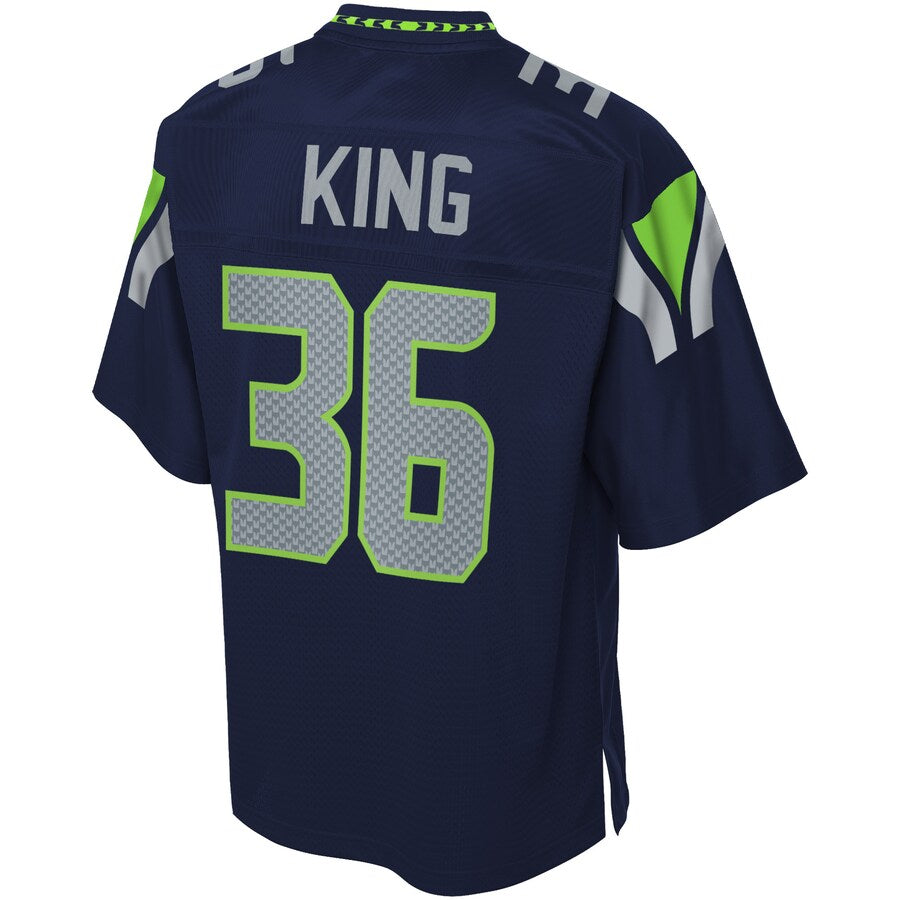 Seattle Seahawks Akeem King College NFL jersey front view
