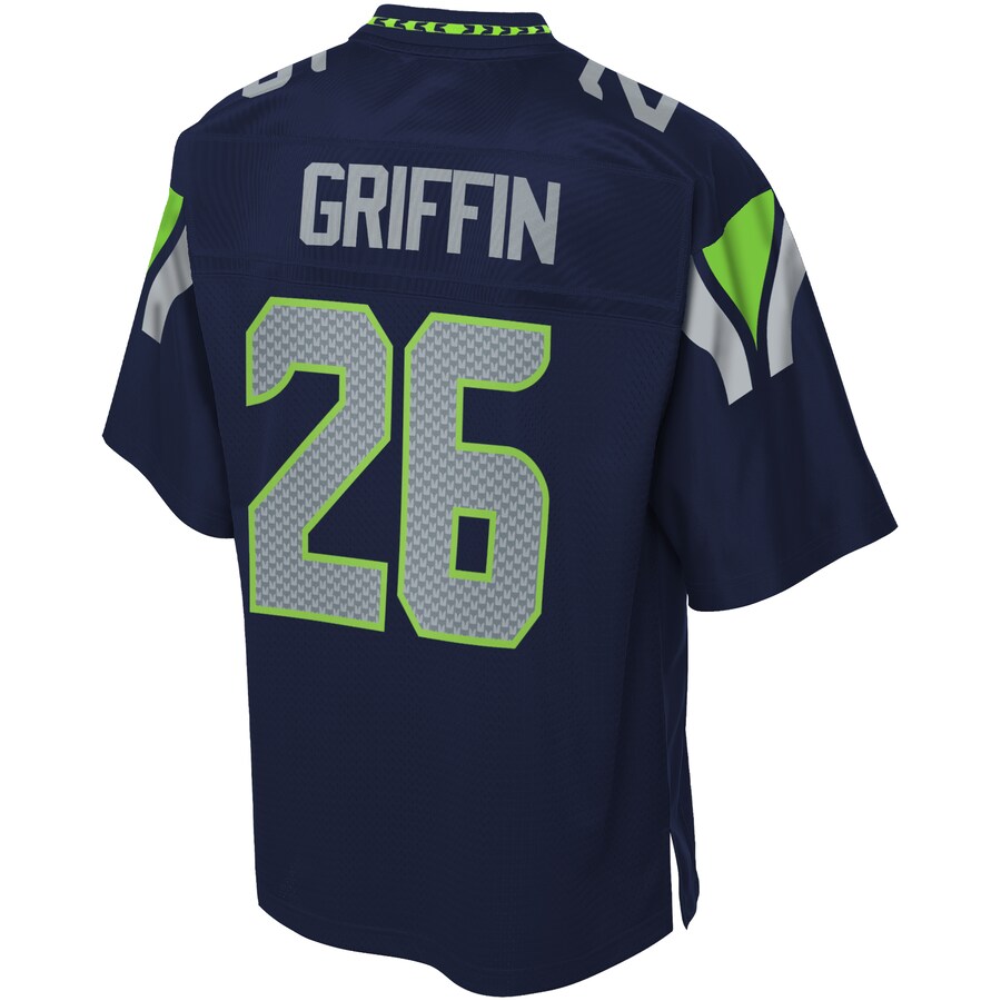 Seattle Seahawks Shaquill Griffin College Big Tall NFL jersey front view